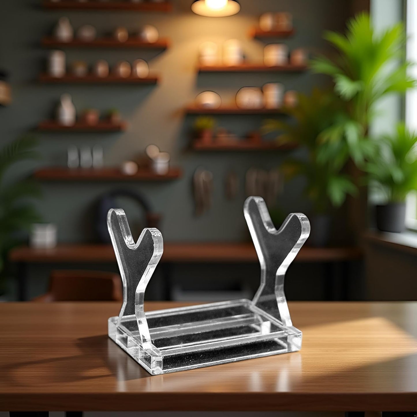 Acrylic Fishing Lure Display Stand, Clear Display for Large Baits for Baits Lure Display, Fishing Store Accessories, for Baits Lure Display,Fishing Lures Storage Decoration for Fishing Store Baits Accessories