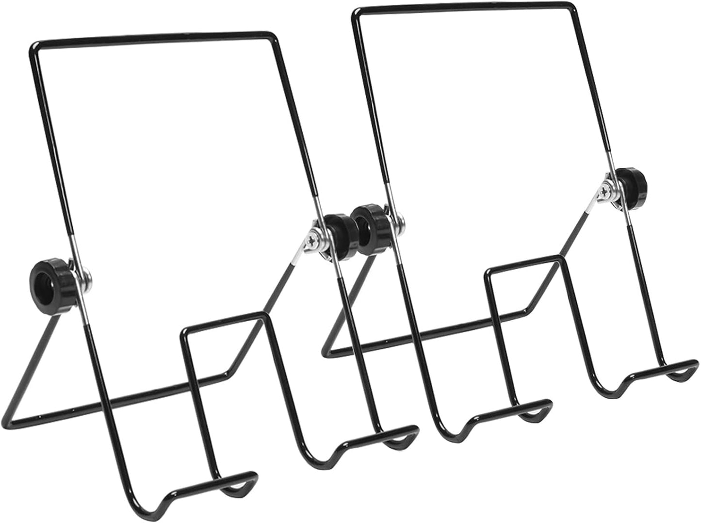 2 Pack Foldable Tablet Stand,Adjustable Metal Portable Tablet Holder,Mobile Phone Holder,Displays Picture Frames, Photo,Cookbooks, iPad, Sheet Music
