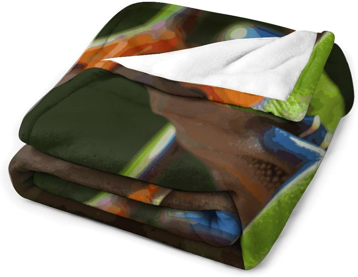 Red Eyes Tree Frogs Blanket Super Soft Lightweight Throw Blanket Cute Cozy Warm Bed Blanket Decorative Fuzzy Blanket All-Season Home Decor Gift for Sofa Couch Living Room 50"*60"（130 * 150cm）