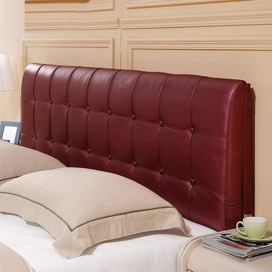 Headboard Bedside Cushion Pads Bedside Soft Case Sofa Backrest, Colors, 5 Sizes (Color : 4#, Size : No headboard-180cm)