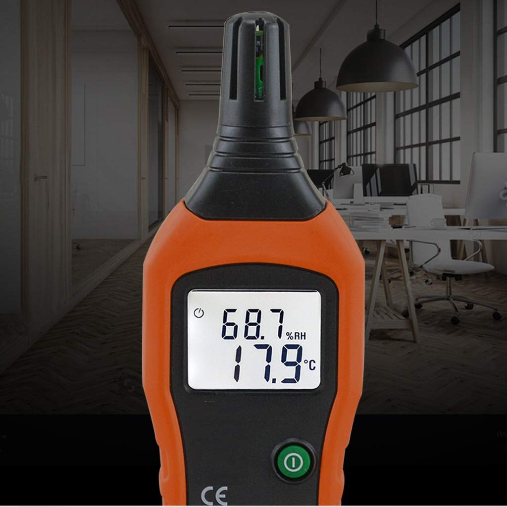 Digital Temperature and Humidity Meter High Precision Environmental and Measuring Instrument Wet Bulb Dew Point Thermometer