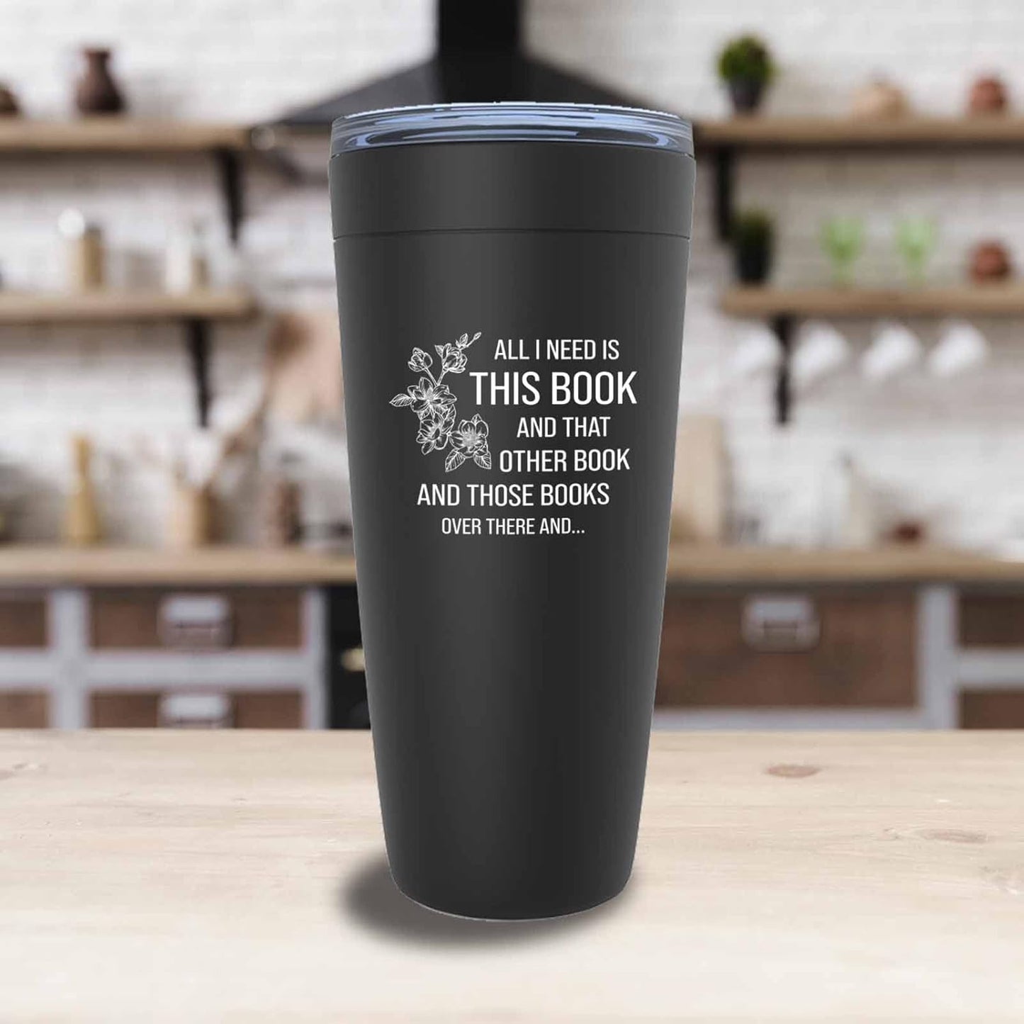 Book lovers Black Edition Viking Tumbler 20oz - I Need This Book - Author Writer Library Editor Introvert Lovers Cat Chill Relax Bookworm Reading