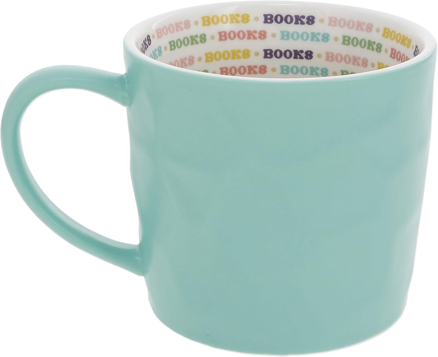 Pavilion Gift Company - One More Chapter - 16 oz Ceramic Mug Coffee Tea Chapter Reading Book Lover Reader Librarian Drinkware