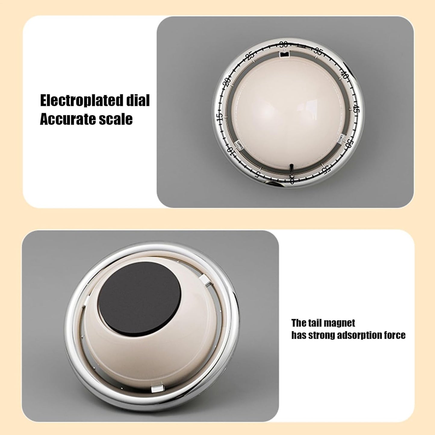 Planet Kitchen Timer, 60 Minute Countdown Manual Timer, Retro Mechanical for Home, Sturdy ABS Design, Cooking Accessory with Easy Use, Desk Classroom Fitness Baking Exercise Reading Use