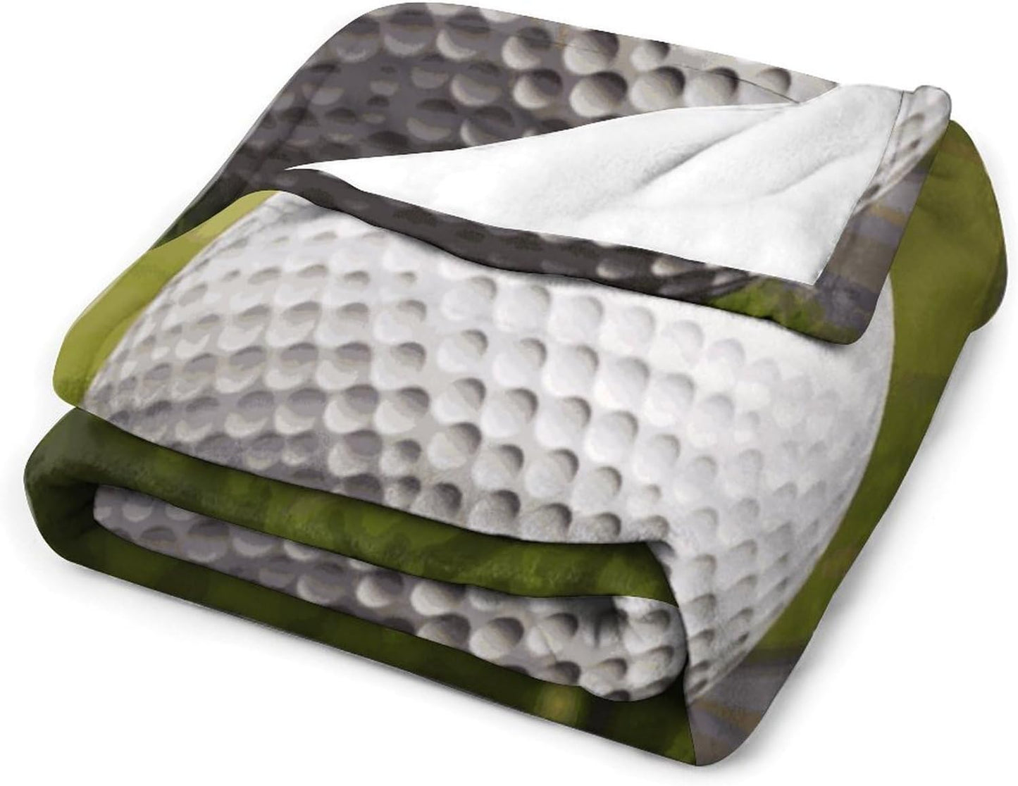 Sport Golf Ball Blanket Super Soft Lightweight Throw Blanket Cute Cozy Warm Bed Blanket Decorative Fuzzy Blanket All-Season Home Decor Gift for Sofa Couch Living Room 60"*80"（150 * 200cm）