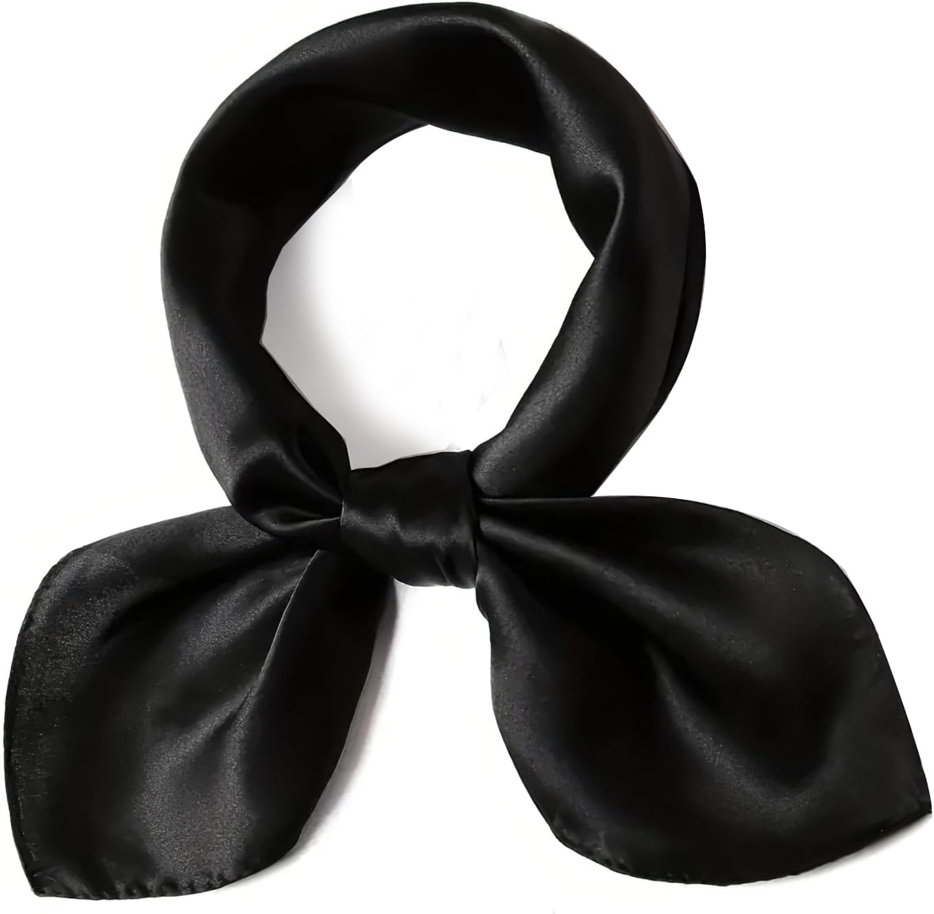 vimate 35" Square Silk Like Head Scarf - Women's Fashion Satin Scarf Bandana for Hair Wrapping at Night.