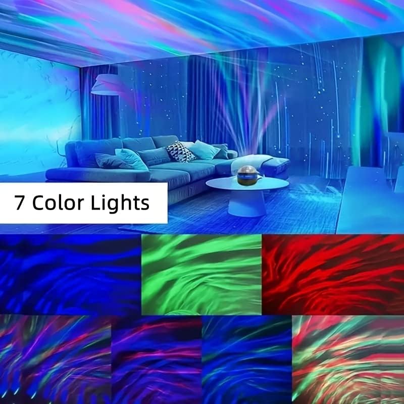 Igni Aurora Lights Projector, Northern Light Projector with Remote Control, Night Light Projector, for Gaming Room/Bedroom/Ceiling/Party