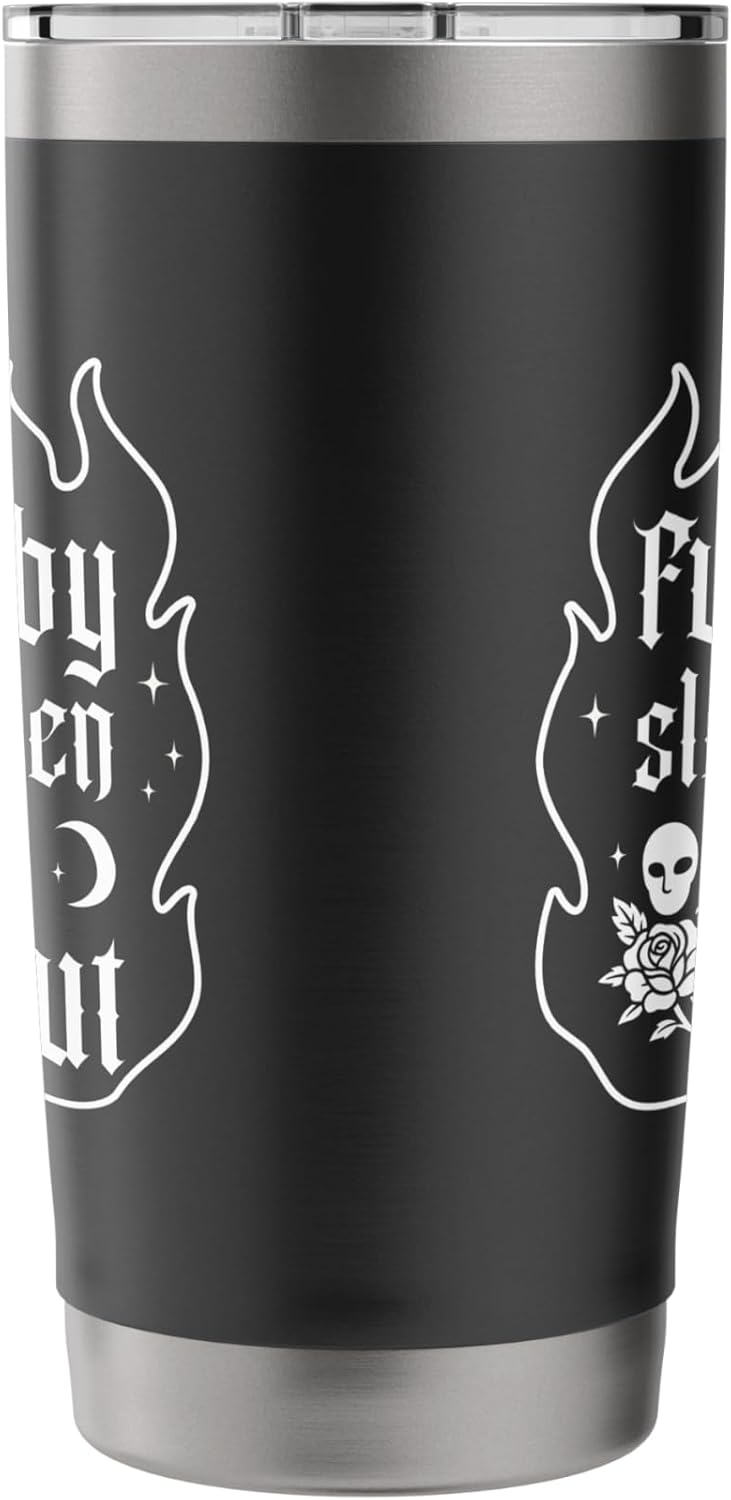 Fueled by Sleep Token and Smut Funny Stainless Steel Insulated Tumbler