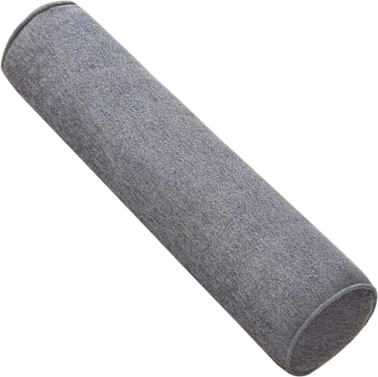 Round Cervical Roll Cylinder Bolster Pillow 52/16/24/31/39/47/59/72in with Removable Washable Cover, Full Moon Bolster for Head, Neck, Back, and Legs(7,15x70cm/6x27.5in)