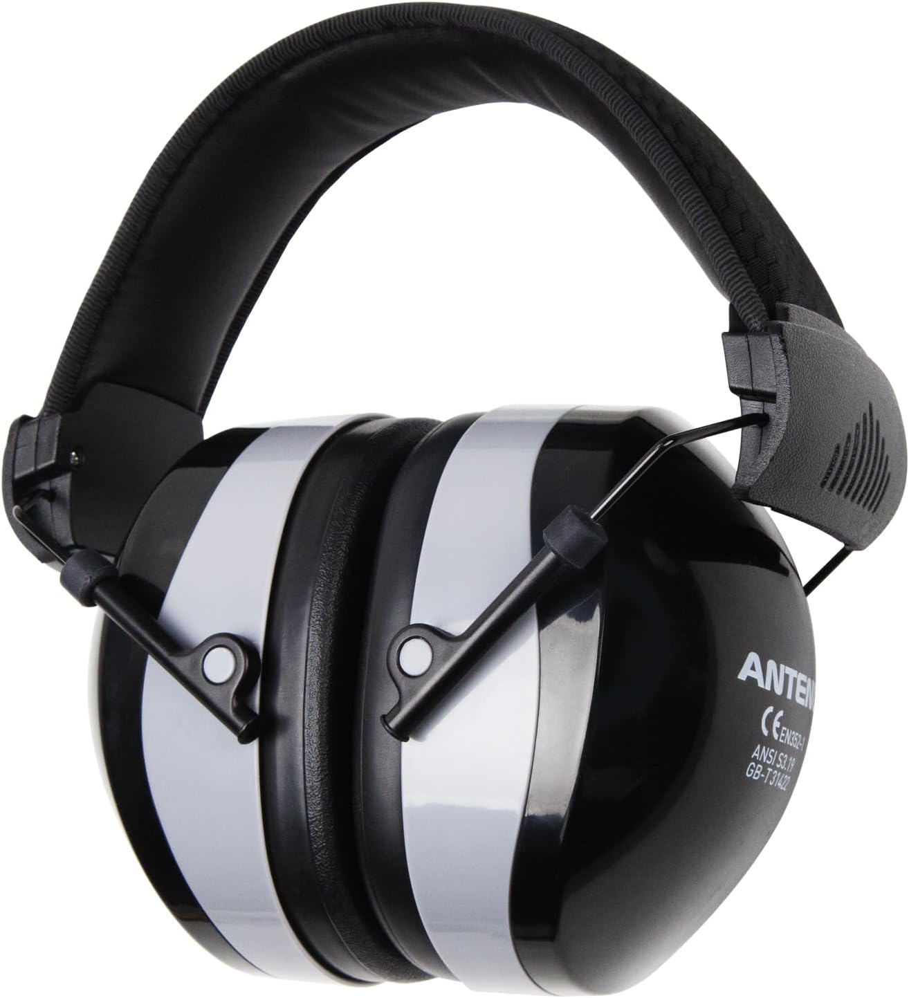 37dB Gun Range Ear Protection, Adjustable Ear Muffs for Noise Reduction, for Shooting, Construction, Mowing