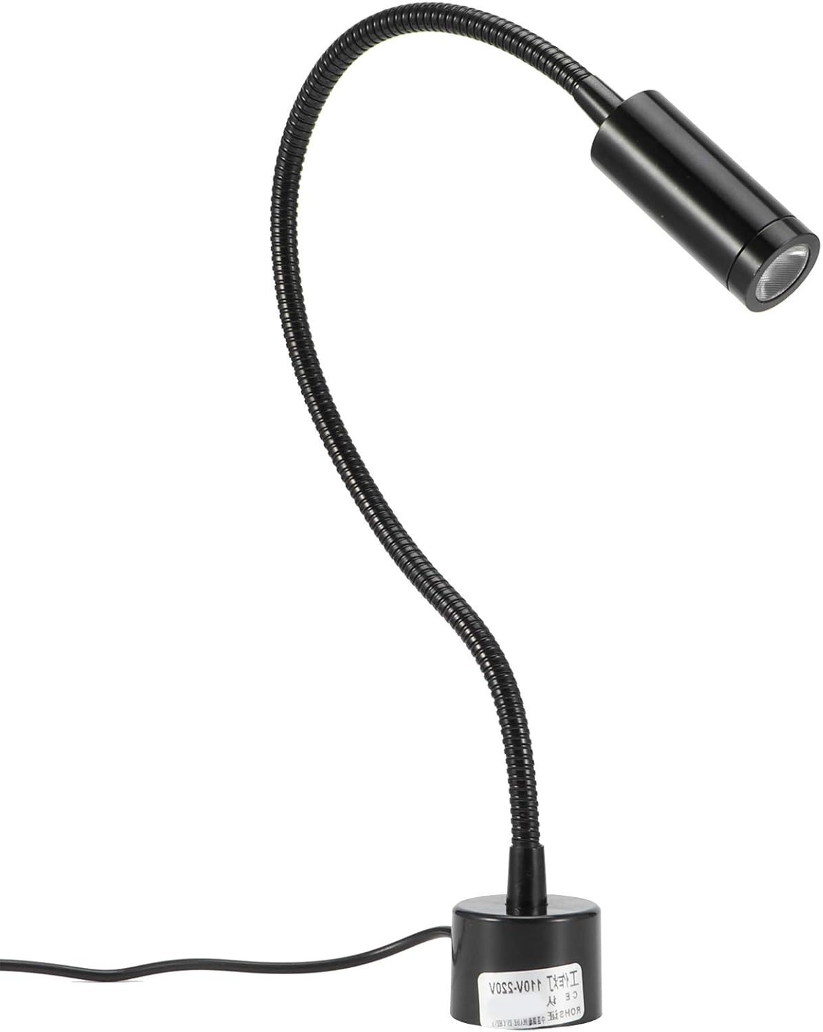Fafeicy Adjustable Lamp with Magnetic Base, Swing Arm Lamp, Flexible Table LED Working Light - for Study/Reading/Office/Work