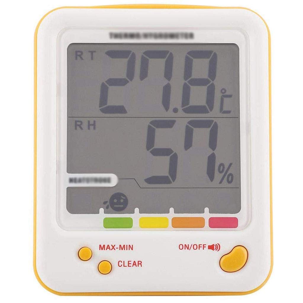 Room Thermometer - Home Indoor Accurate Temperature Alarm