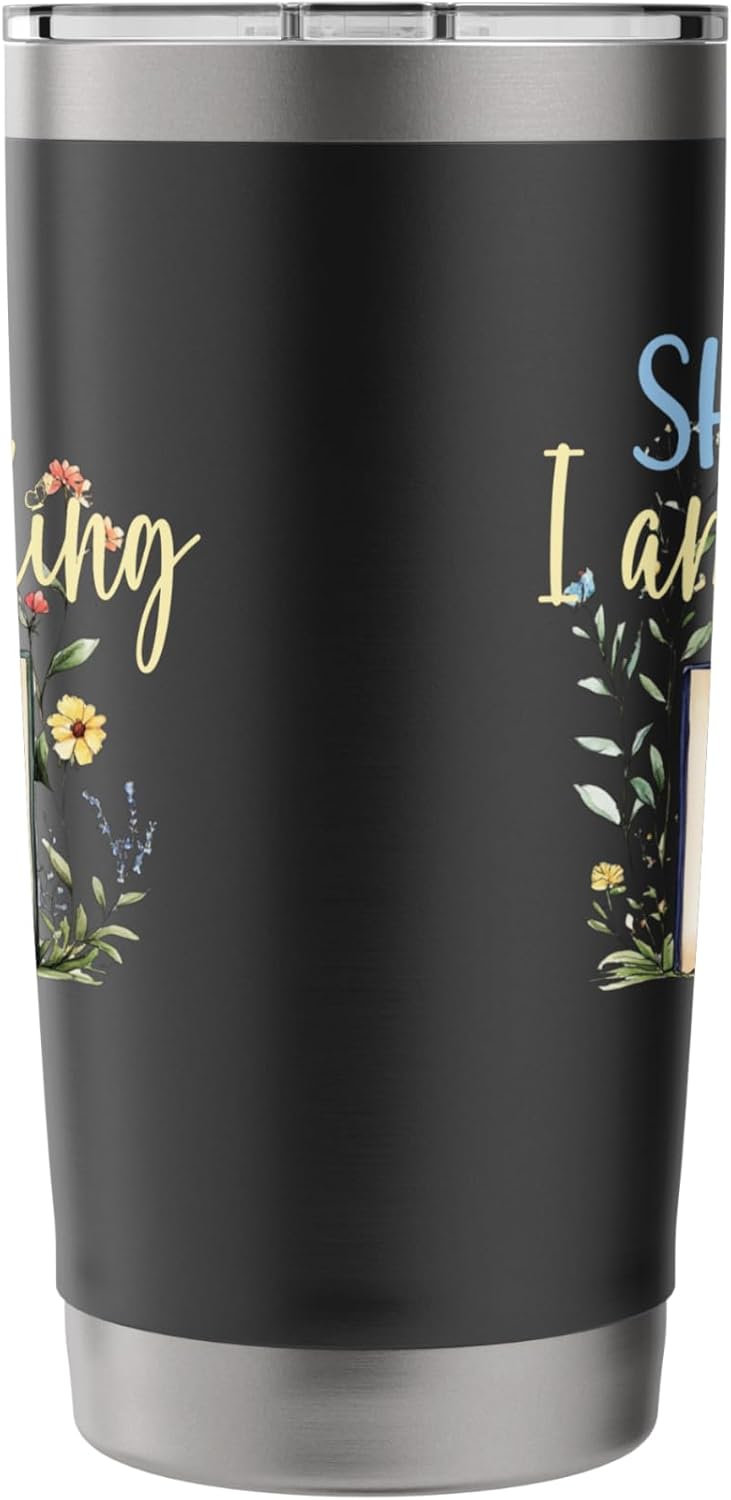 SHHH, I'm Reading, Lover Reader Book Worm Stainless Steel Insulated Tumbler