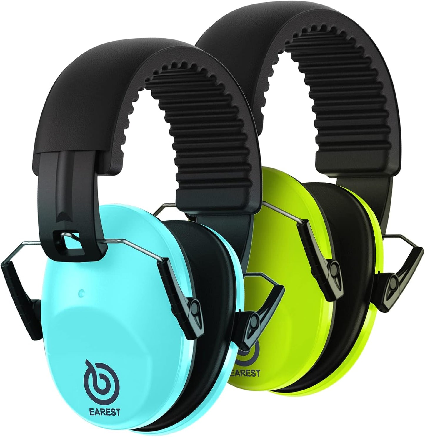 2 Pack Hearing Protection Ear Muffs, NRR 20 dB Noise Reduction Safety Earmuff for Shooting/Hunting