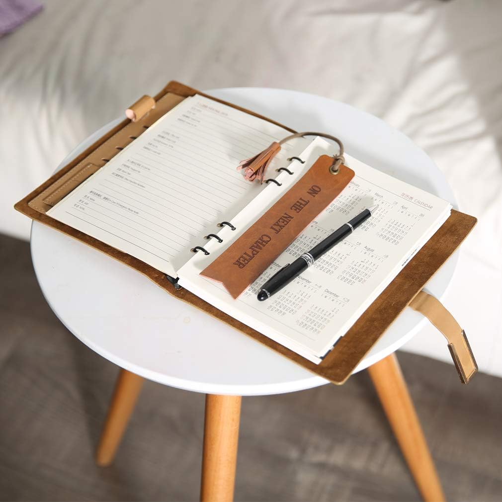 Fell Asleep Here Wedding Reader Leather Bookmark Wedding Party Gift Engraved Wedding Gift Hand Lettered Bookmark Gift for Book Lovers Bookish Gift (Fell Asleep here)