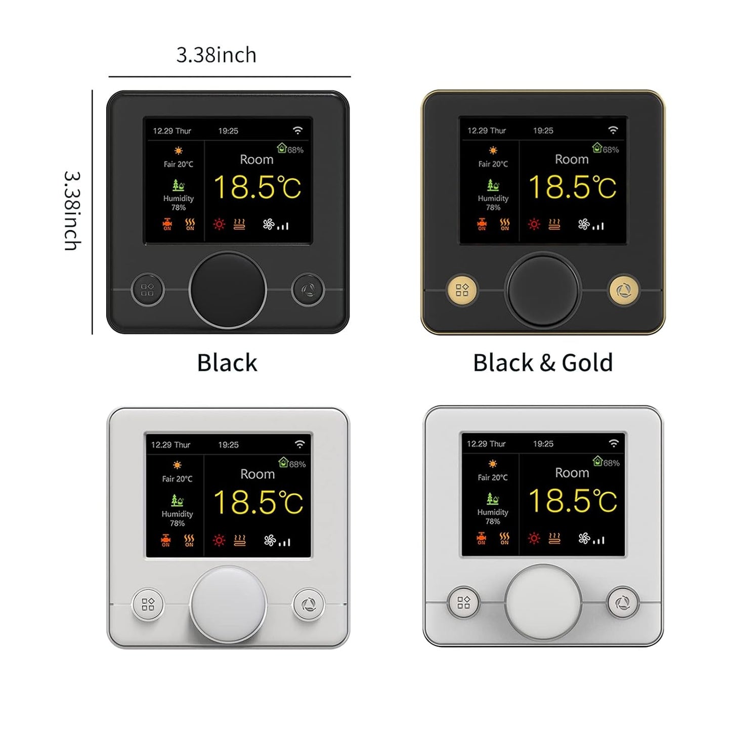 Smart Thermostat Intelligent Floor Heating &Fan Coil Unit Indoor Constant Temperature Controller