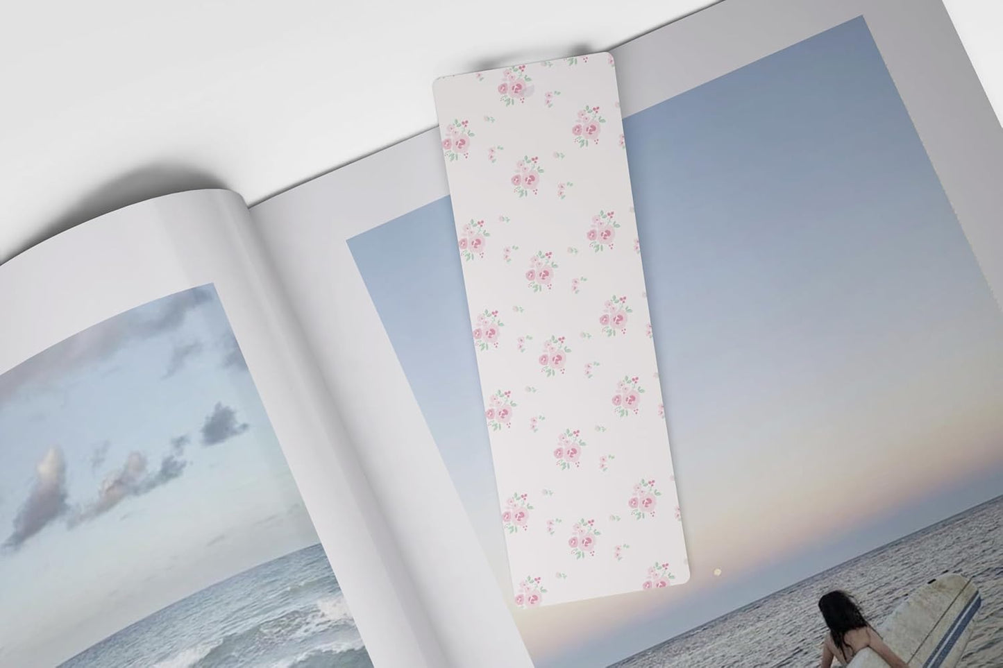 TwoDays Pink Coquette Bookmarks for Women, Cute Bow Bookish Gifts for Book Lovers Booktok, Fancy Book Accessories, Book Club Favors (Set of 10, 6'' x 2'')