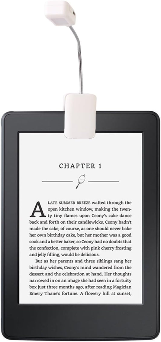 Reading Light Compatible with Kindle,Eye Caring Reading Lint for Kindle,Adjustable Kindle Light Clipped on for Studying or Reading in Bed