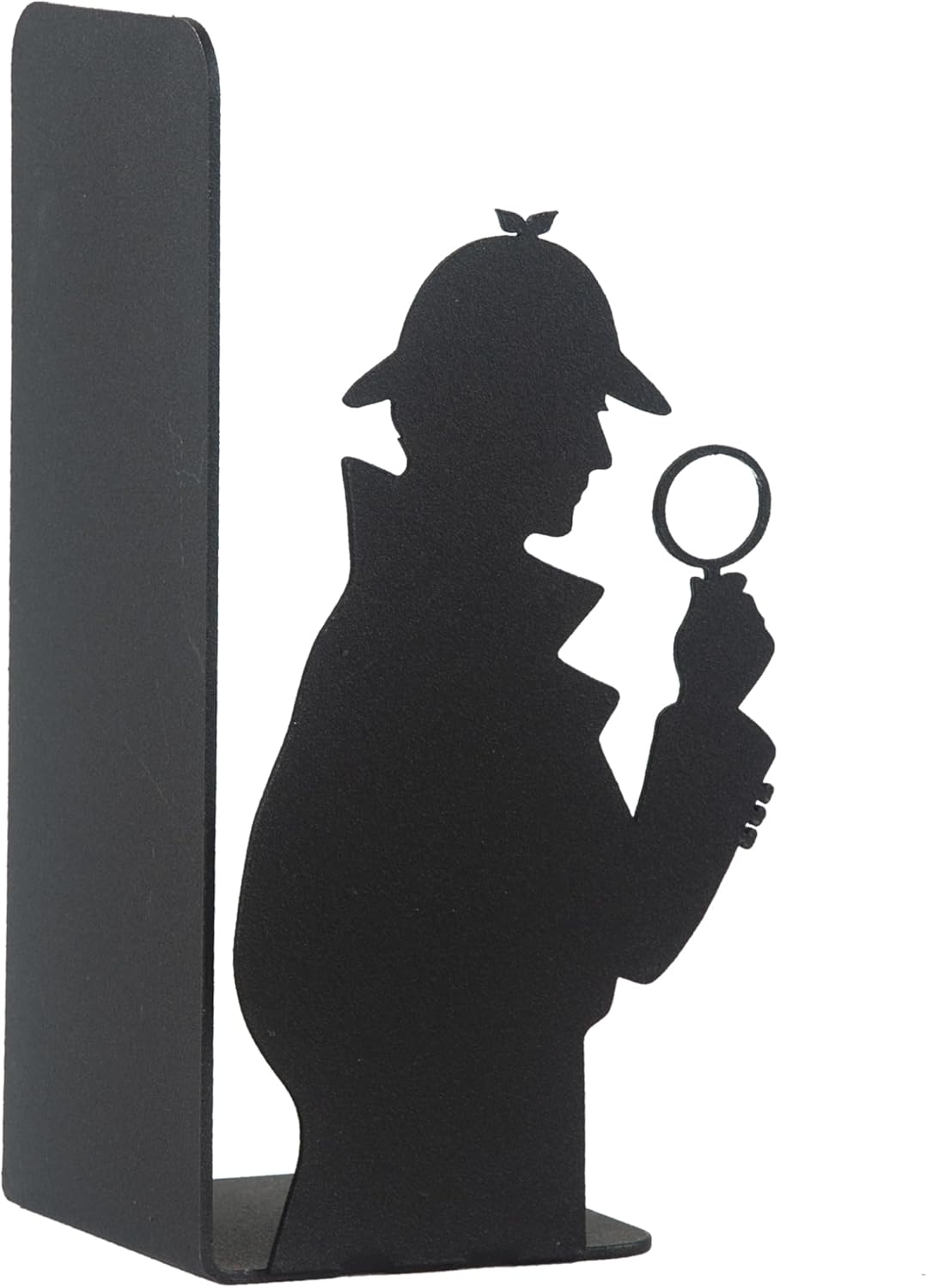 Sherlock Holmes and Arsene Lupin Decorative Metal Bookends, Detective Figure Bookends, Gift for Book Lovers,Best Gifts Kids, Super Heroes Book Stands, Cartoon Book Supports, Book Accessories