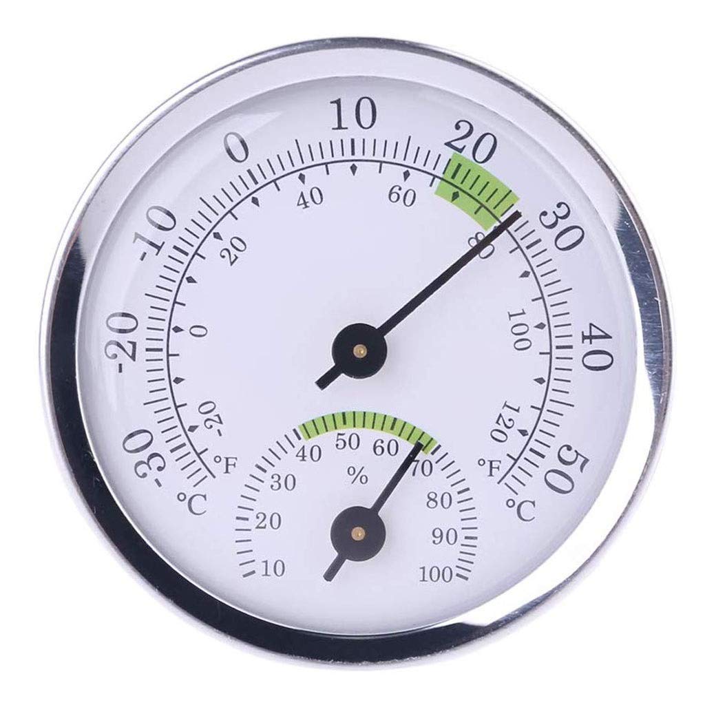 Room Thermometer - Mini Mechanical Household Hygrometer （58mm）