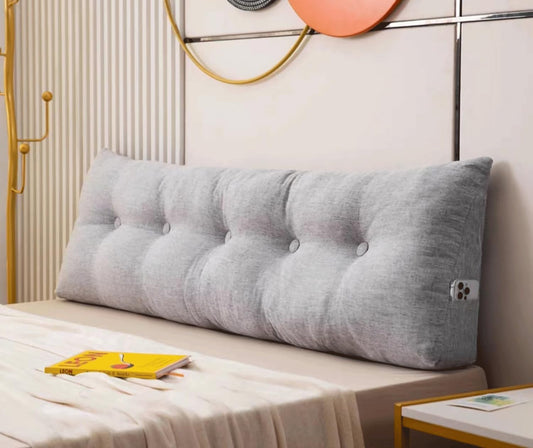 Large Headboard Pillows Backrest Support Sitting in Bed Bed Rest Wedge Reading Pillow for Backrest Positioning Support Pillow(Size:190X40cm,Color:H)