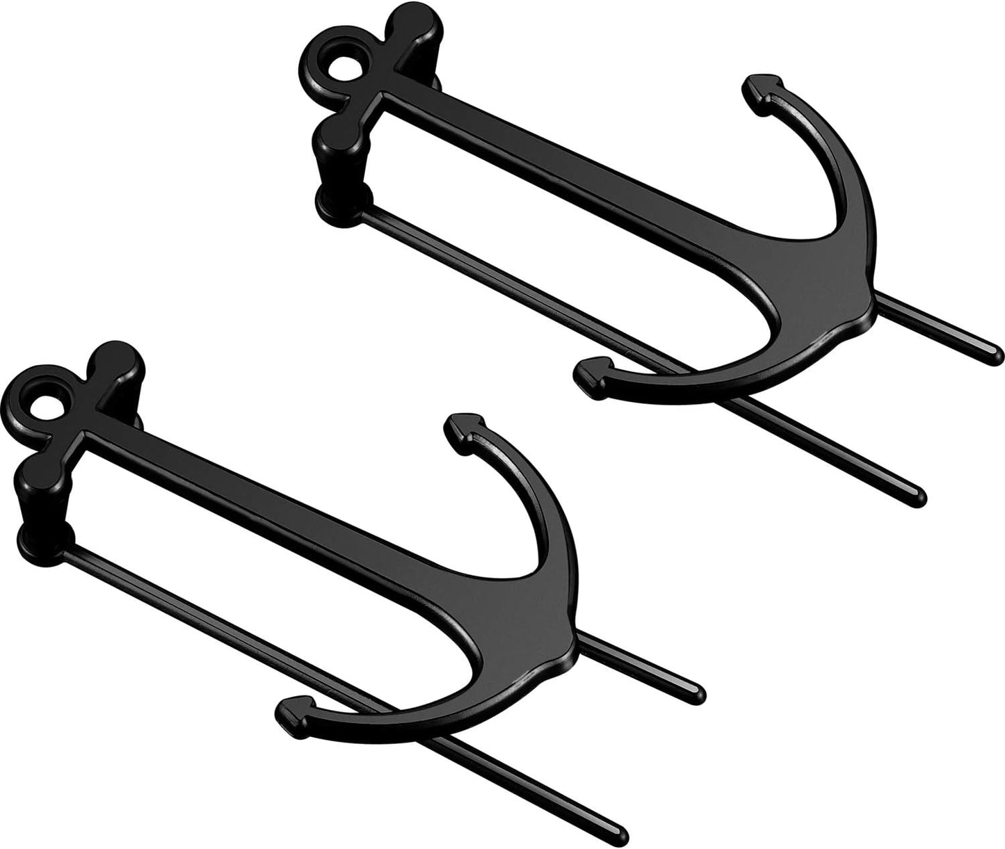 2 Pieces Bookmarks Creative Anchor Bookmark Metal Page Holder for Reading Students Teachers Graduation Gifts Office Supplies