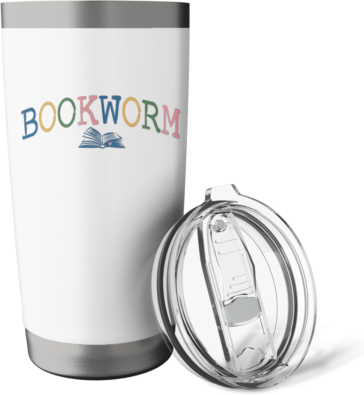 Bookworm - Designed for Avid Readers Stainless Steel Insulated Tumbler