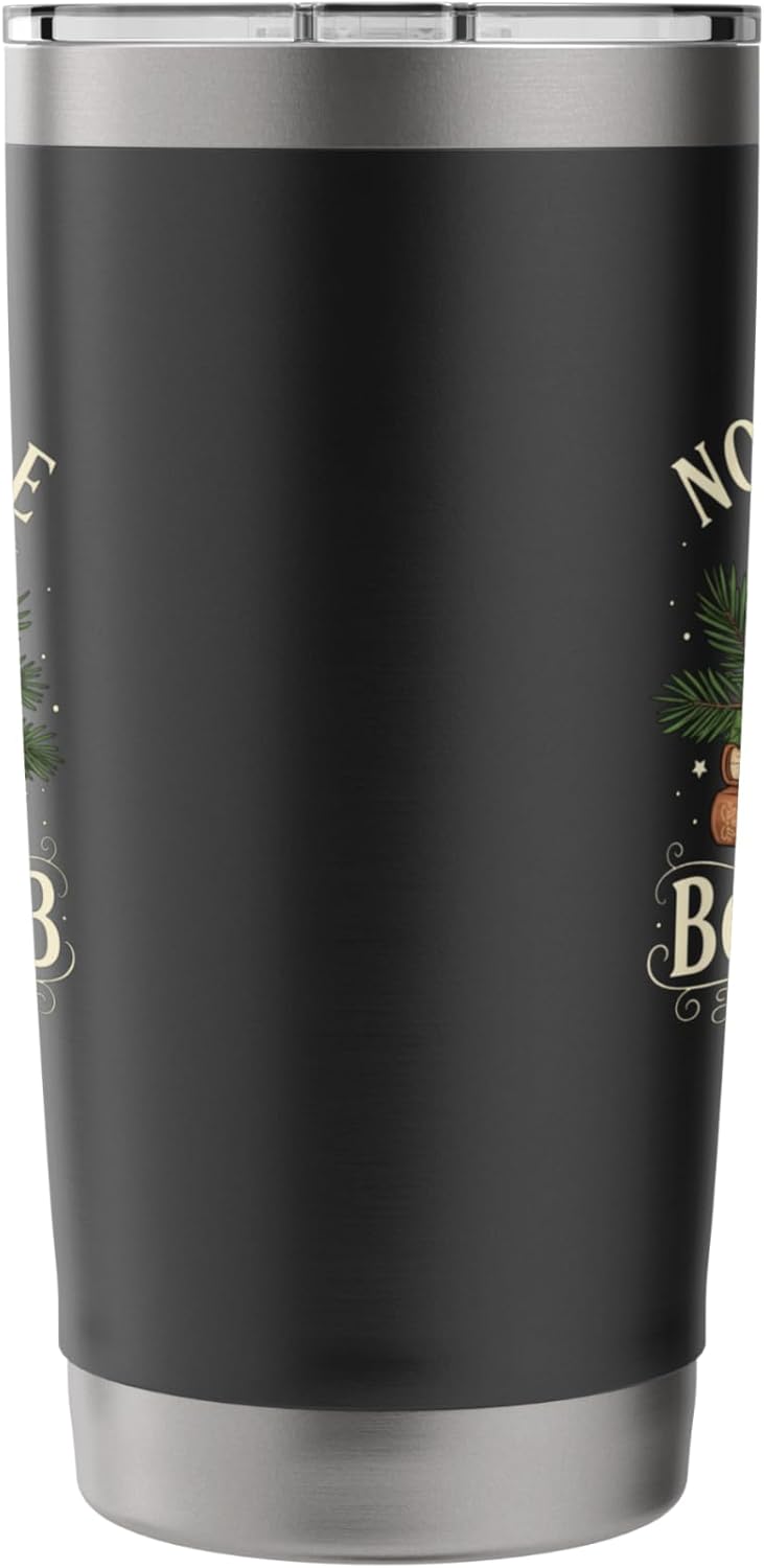 North Pole Read Book Club Hot Cocoa Served Daily Christmas Stainless Steel Insulated Tumbler