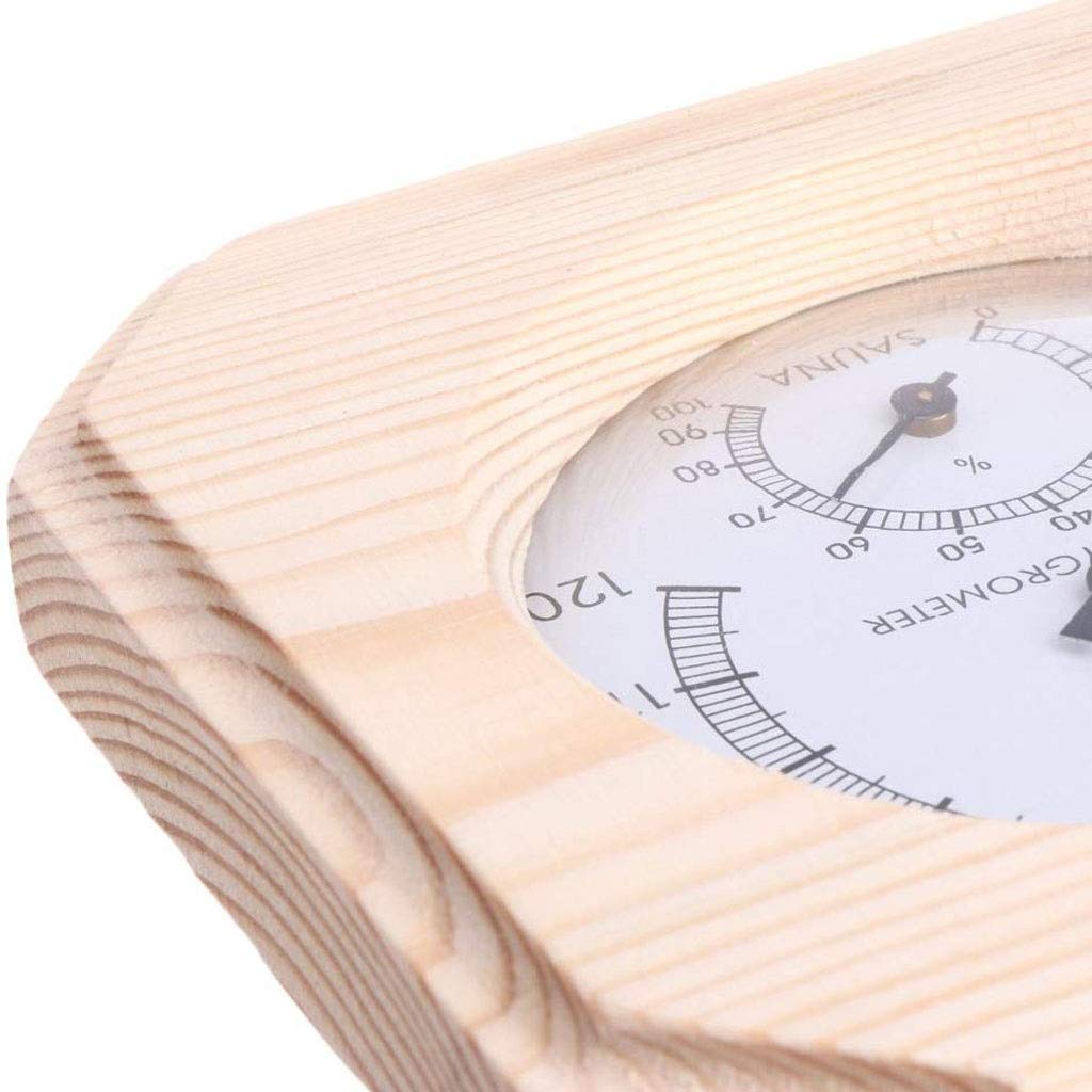 Room Thermometer - Sauna Temperature Table Wood Accessories