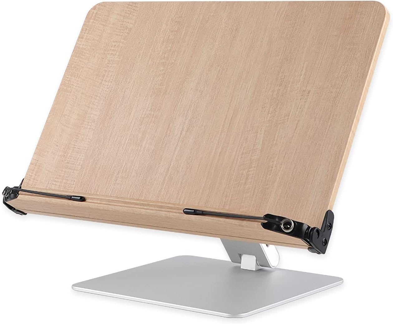 Book Stand for Reading Tablet Stand for Desk Laptop Stand and Portable Riser Adjustable Height Angle Compatible with Laptop Tablet Textbook Cookbook Book Stand/Book Holder