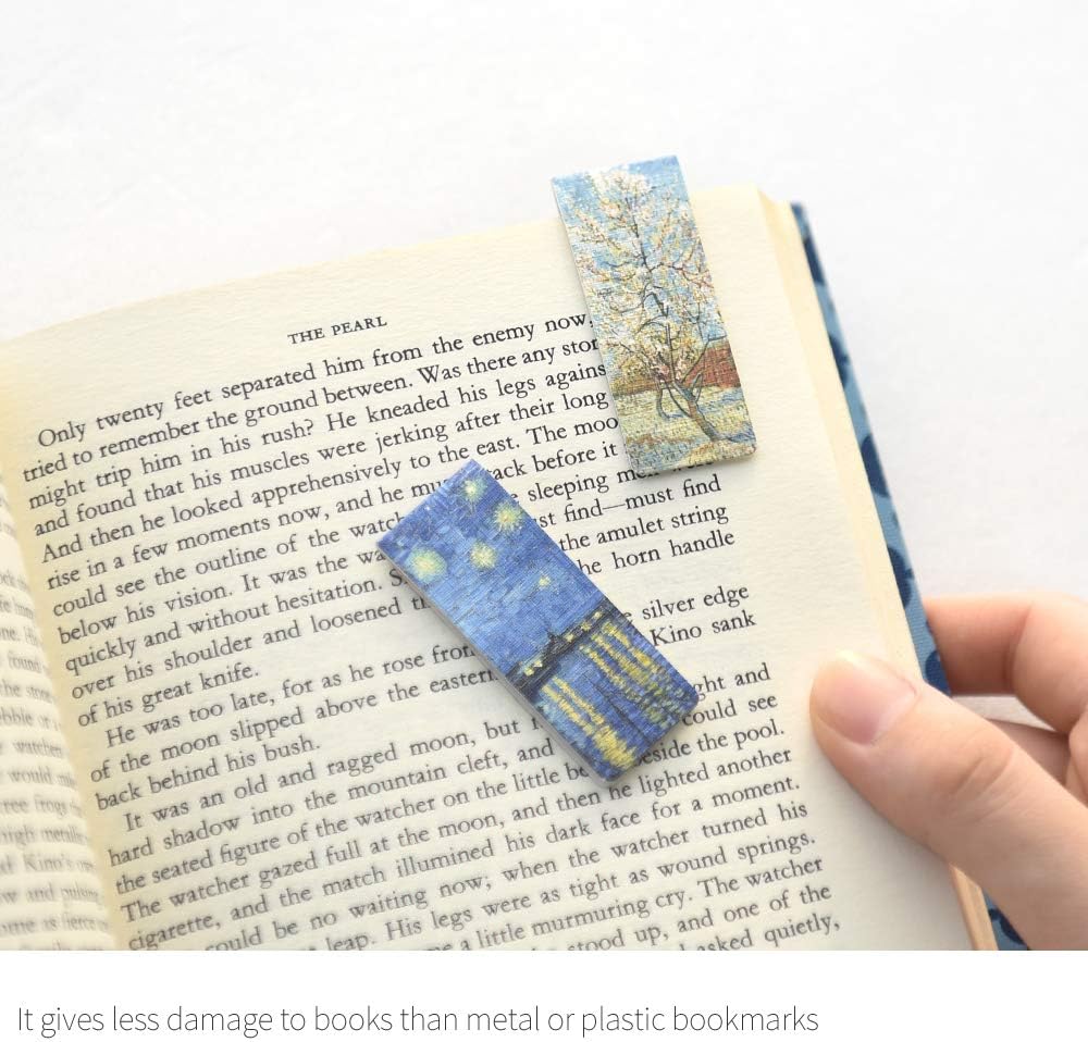 Monolike Magnetic Bookmarks Vincent Van Gogh ver.2, Set of 5