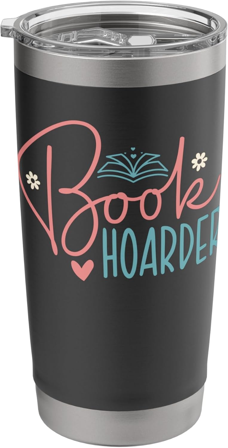 Book Hoarder Stainless Steel Insulated Tumbler