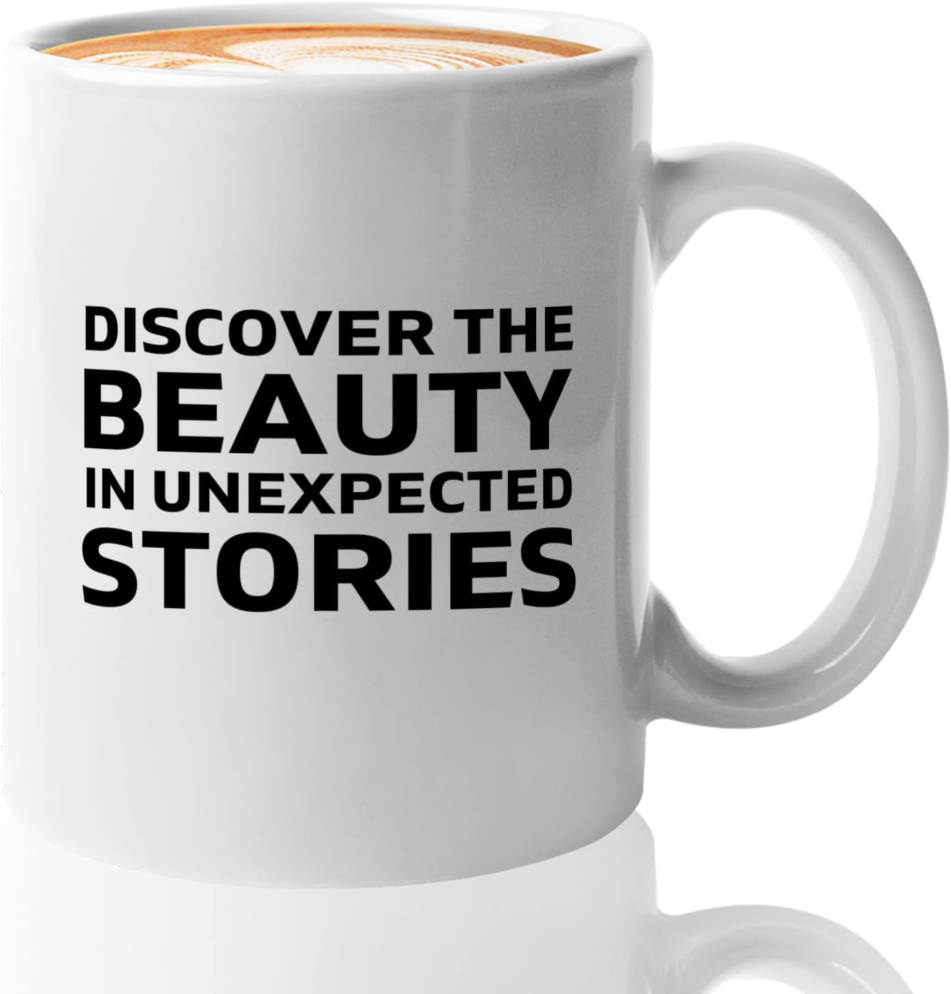 Journalist Coffee Mug 11oz White -Discover the Beauty - Reading Lover Book Club Gift Author Appreciation Writer Journalism Novelist Scriptwriter