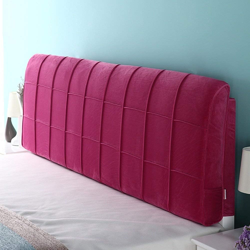 Headboard Bedside Cushion Pads Large Back Soft Case Anti-Collision Head, 4 Colors, 6 Sizes (Color : 2#, Size : No headboard-200cm)