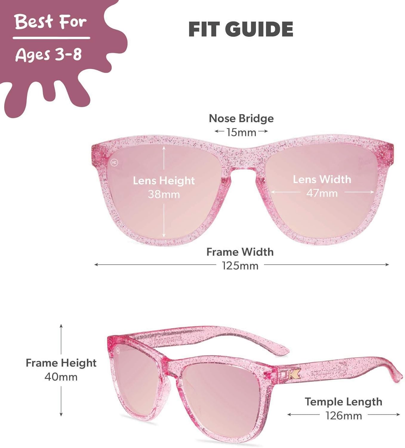 Knockaround Kids Premiums Polarized Sunglasses for Kids - UV400 Protection