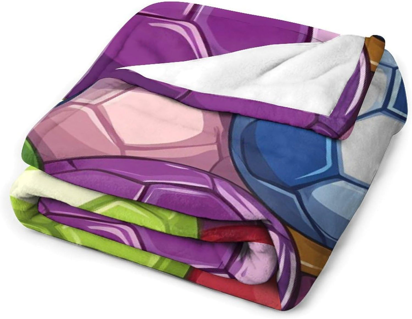 Football Colorful Socer Ball Throw Blanket for Couch Bed Plush Cozy Fuzzy Flannel Blanket for All Season 30"x50"