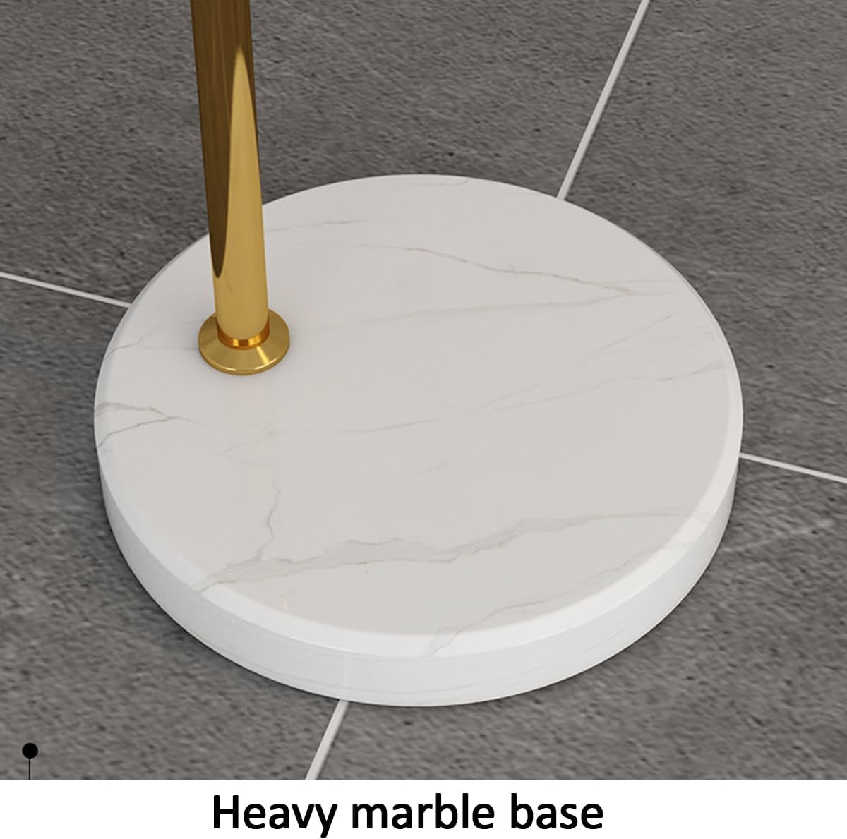 70.9" Arc Floor Lamps for Living Room Gold Floor Lamp Adjustable Height Standing Lamp with Metal Hanging Dome Shade Over Couch Arched Reading Light for Dining Room Classroom