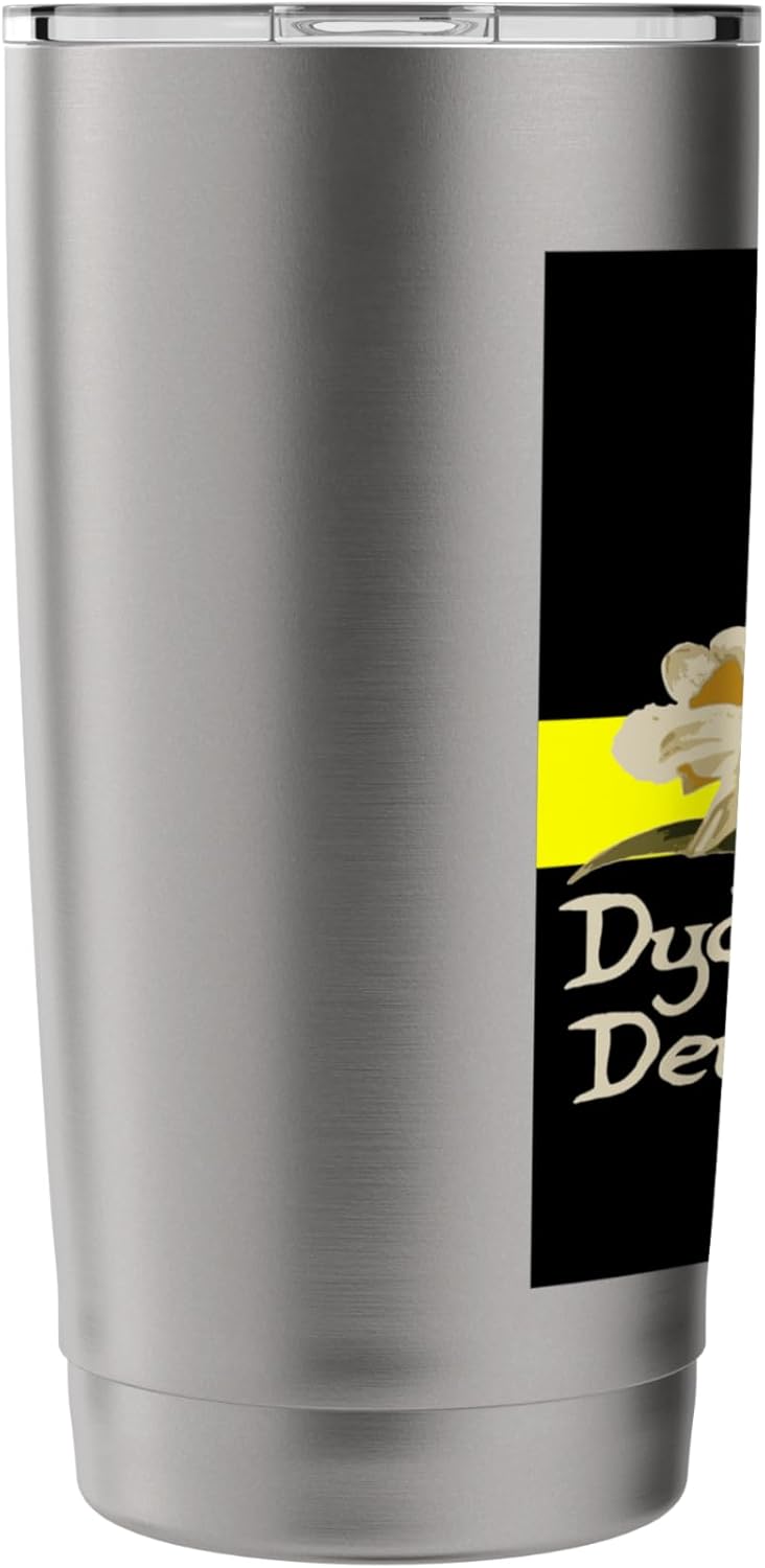 Dydd Gwyl Dewi Hapus With March Daffodils & St Davids Cross Stainless Steel Insulated Tumbler