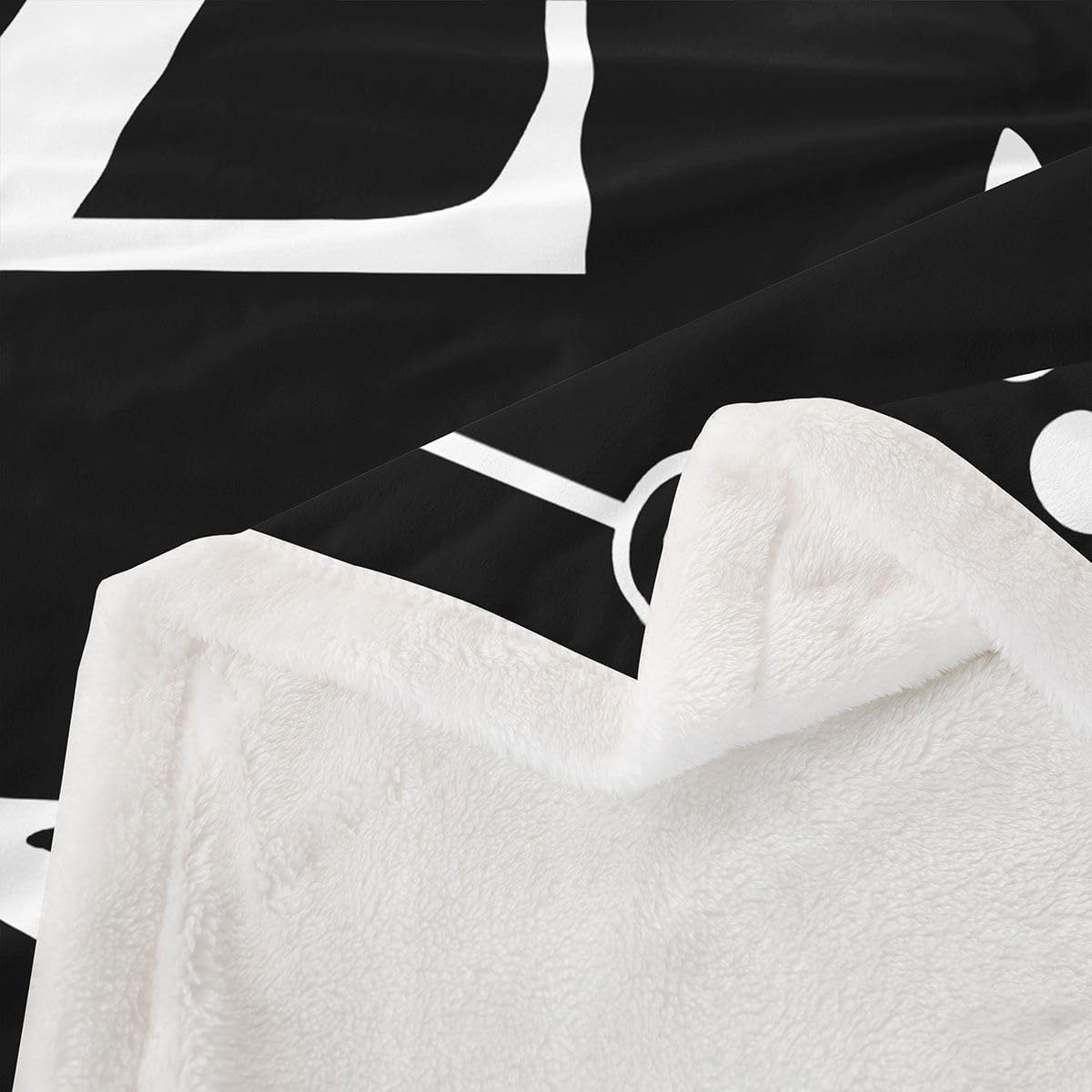 Erosebridal Initial Letter Z Baby Size Sherpa Blanket Black White Fuzzy Plush Throw Personalized Gifts for Women Men Frends Boho Floral Leaves Fleece Blanket Minimalist Branches Decor for Sofa Couch