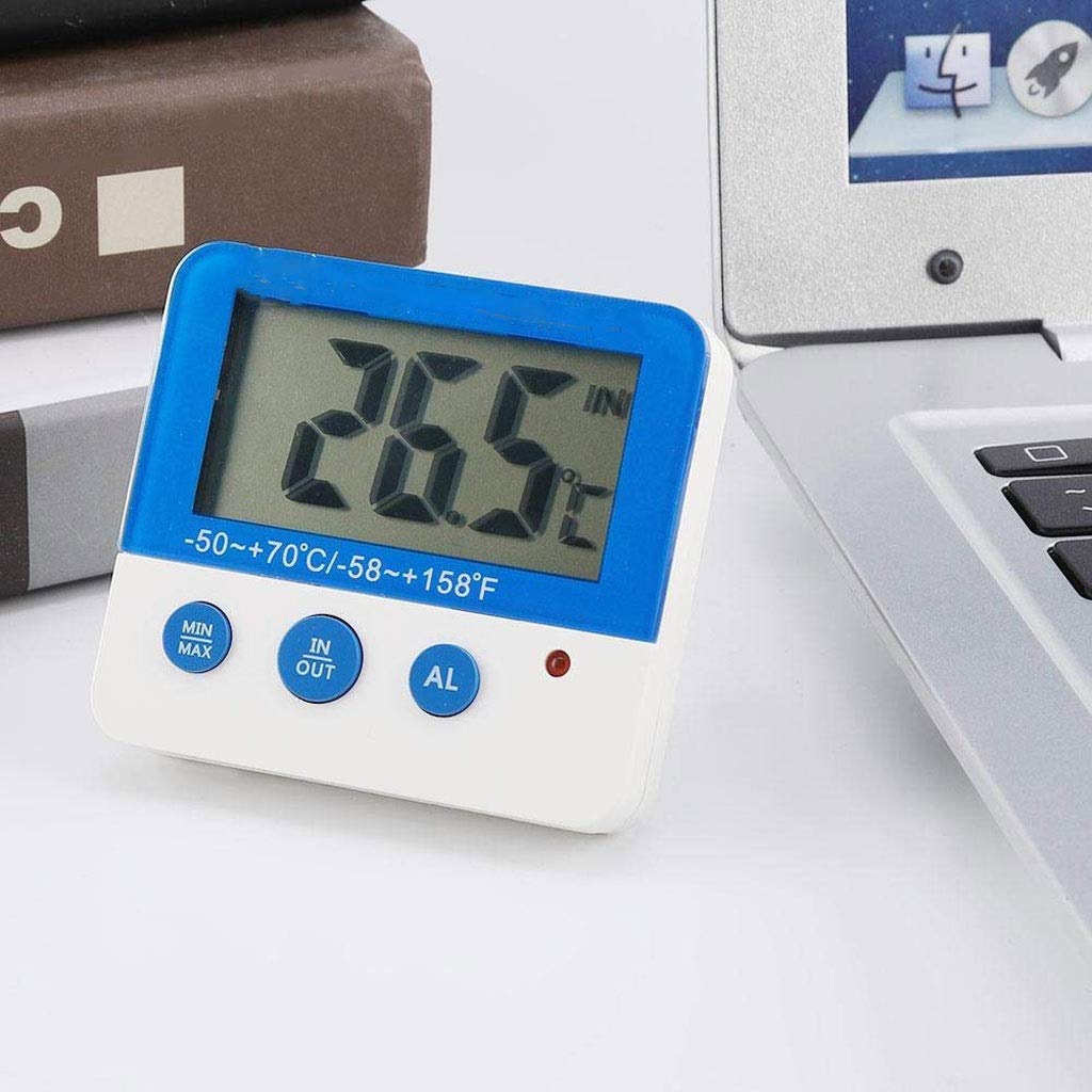 Room Thermometer - Household Electronic and Humidity Meter Refrigerator Insulation Box Measurement