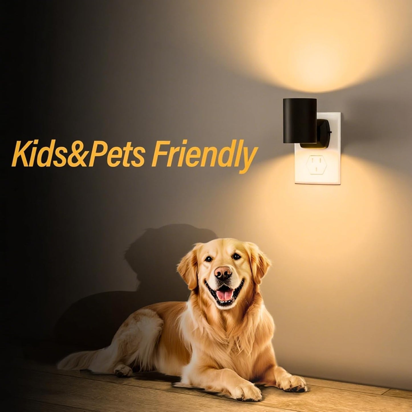 Night Lights Plug into Wall: ETL Night Light Plug in - LED Dimmable Night Light Dusk to Dawn Light Sensor, Soft Warm 2700K, Adjustable Brightness, Wall Lights for Bedroom, Hallway, Stairs - 6 Pack