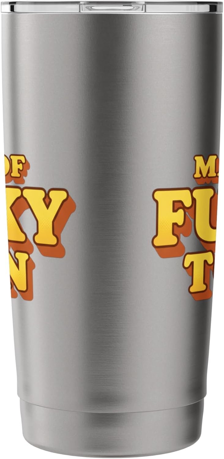 Mayor Of Funky Town Retro 70S Kids Disco Nostalgia Stainless Steel Insulated Tumbler