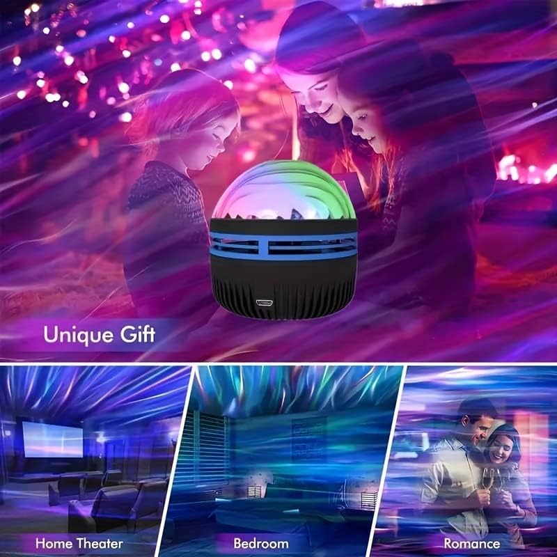 Igni Aurora Lights Projector, Northern Light Projector with Remote Control, Night Light Projector, for Gaming Room/Bedroom/Ceiling/Party