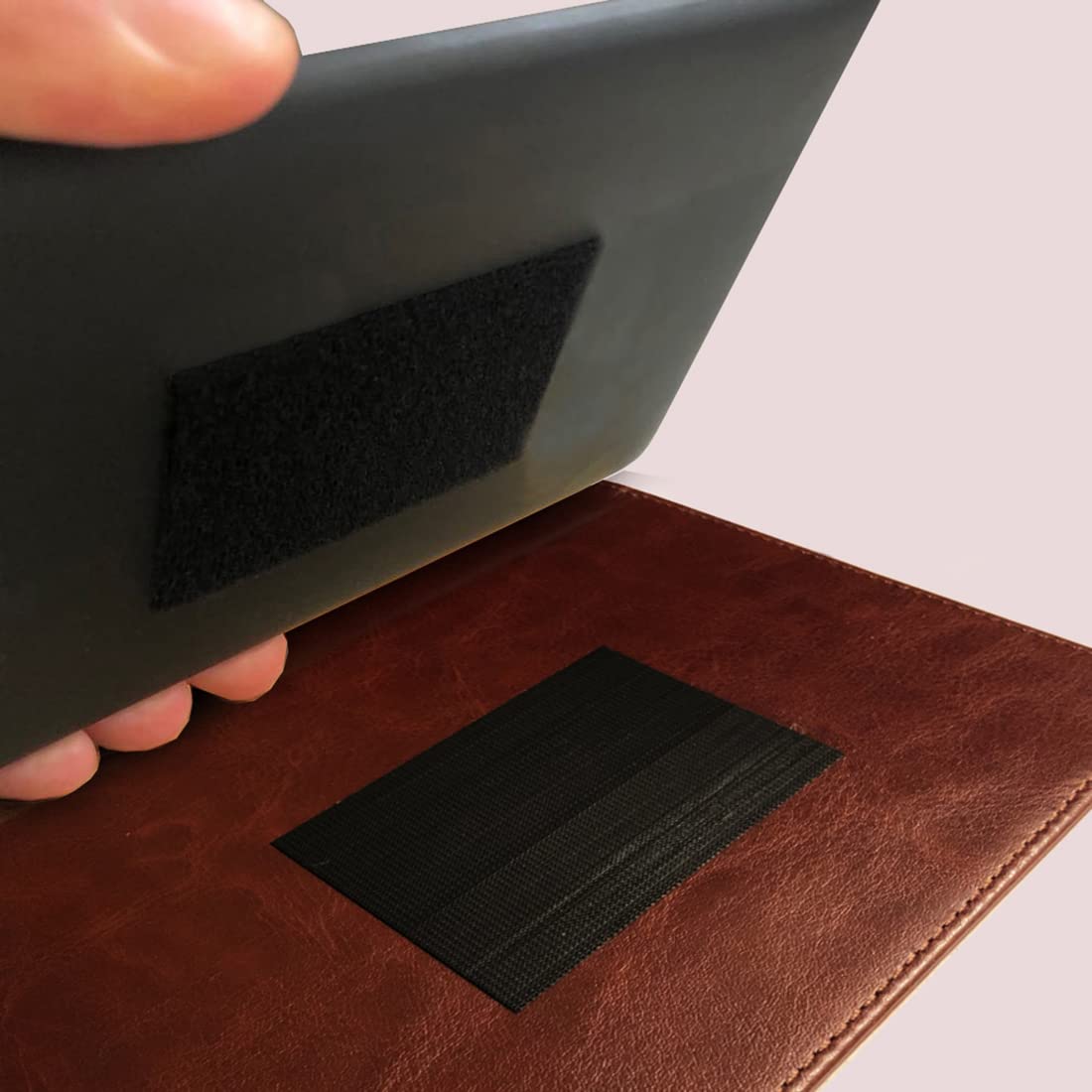 KleverCase Universal Book Cover for eBook Readers. Fits All e-Reader Brands Including Kobo, Nook, Kindle Paperwhite (inc 12th Gen & Signature Edition), Kindle, storytel and More. (Tan Brown)