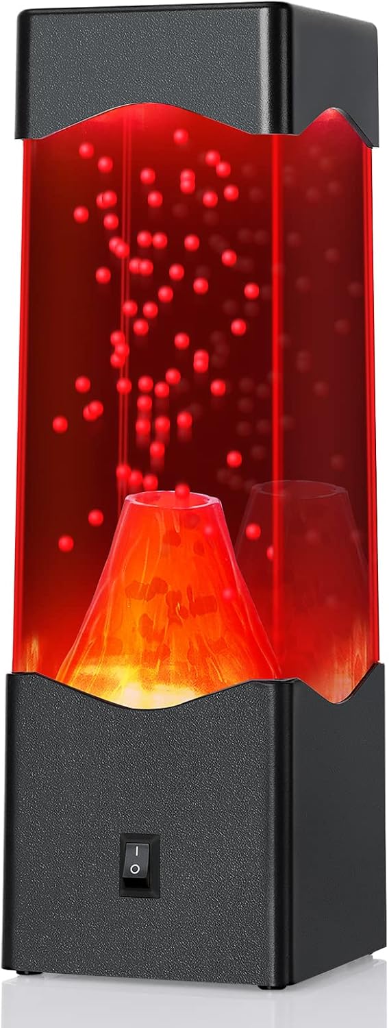 Night Light for Kids,USB Powered Volcano Lamps,Relaxing Nightlight for Kids & Adults,Room Office Desktop Volcano Decoration Mood Night Light, Novelty Gifts for Adults Boys Girls
