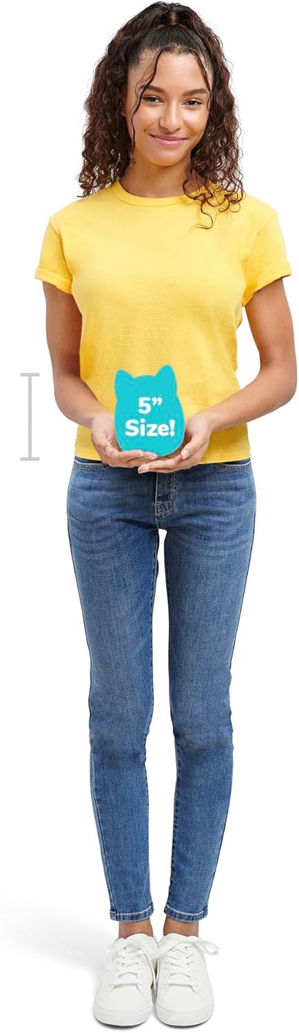 Squishmallows Original 5in Ankur The Teal Mushroom with Fuzzy Belly – Official Jazwares Plush (Little)