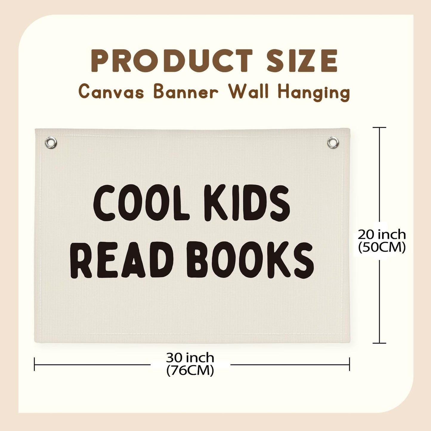 Reading Corner Decor for Classroom,Cool Kids Read Books Canvas Banner,Read Sign Wall Hanging Banner Flag Decor for Reading Nook,Classroom Decor Kid Room Decor Read Corner Flag Banner 30x20 Inch