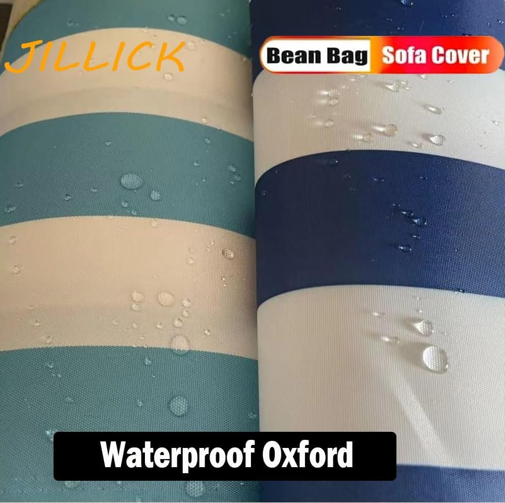 Square Floating Bean Bag for Pool (No Fillers) – Large Comfortable Bean Bag for Outdoor and Indoor – Water Play Lounge Chair – Square Floating Pouf for Swimming Pool(Khaki,L-140x180cm)