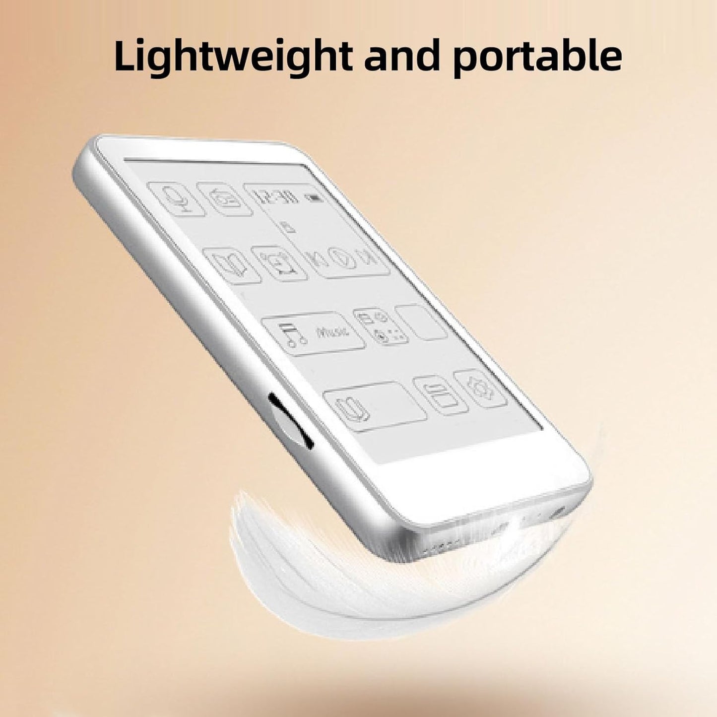 2.7in Ink Screen eBook Reader, 2 in 1 E Book Reader MP3 Player, HiFi Sound Bluetooth 5.0 Music Player, Type C Charging