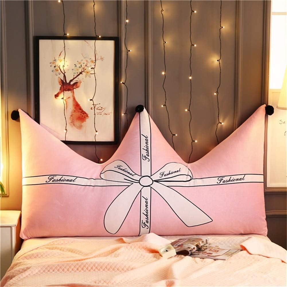 Cushion/Original Reading Crown Bedside Large Backrest Upholstered Headboard Reading Backrest Simple Headboard Positioning Support Pillow Removable Sofa Pillow Bed Head CushionA-60x40